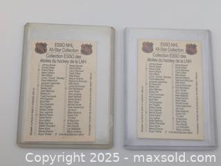 MaxSold Auction: NHL Hockey 4 Card Lot: Vintage Ken Dryden, Bobby Orr & rare Santa cards - Langley (British Columbia, Canada) SELLER MANAGED Reseller Online Auction - 68 Avenue