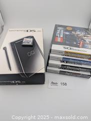 MaxSold Auction: Nintendo DS Lite &#38; 5 Game Collection (all tested and working!)  - Langley (British Columbia, Canada) SELLER MANAGED Reseller Online Auction - 68 Avenue