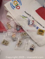 MaxSold Auction: Olympic Memorabilia & Pins  - Langley (British Columbia, Canada) SELLER MANAGED Reseller Online Auction - 68 Avenue
