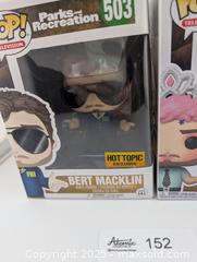 MaxSold Auction: Park & Recreation Andy Character Funko Pops x2  - Langley (British Columbia, Canada) SELLER MANAGED Reseller Online Auction - 68 Avenue