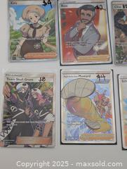 MaxSold Auction: Pokémon Trainer Card Collection (8 cards)  - Langley (British Columbia, Canada) SELLER MANAGED Reseller Online Auction - 68 Avenue