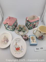 MaxSold Auction: Precious Decor &#38; Tea-ware Collection incl Royal Doulton Bunnykins Mug - Langley (British Columbia, Canada) SELLER MANAGED Reseller Online Auction - 68 Avenue