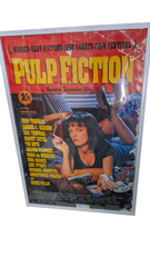 MaxSold Auction: Pulp Fiction Movie Poster Framed  - Langley (British Columbia, Canada) SELLER MANAGED Reseller Online Auction - 68 Avenue