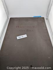 MaxSold Auction: Rare Early 1900s Hubert Und Jan Van Eijck by A. Schumann's in Leipzig -1st Edition - Langley (British Columbia, Canada) SELLER MANAGED Reseller Online Auction - 68 Avenue