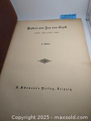 MaxSold Auction: Rare Early 1900s Hubert Und Jan Van Eijck by A. Schumann's in Leipzig -1st Edition - Langley (British Columbia, Canada) SELLER MANAGED Reseller Online Auction - 68 Avenue