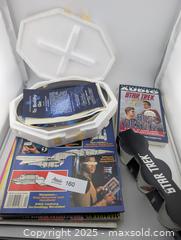 MaxSold Auction: Star Trek Memorabilia incl Lt Ed Display Plate by Hamilton Collection - Langley (British Columbia, Canada) SELLER MANAGED Reseller Online Auction - 68 Avenue