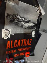 MaxSold Auction: Vintage Alcatraz & Al Capone Posters - Langley (British Columbia, Canada) SELLER MANAGED Reseller Online Auction - 68 Avenue