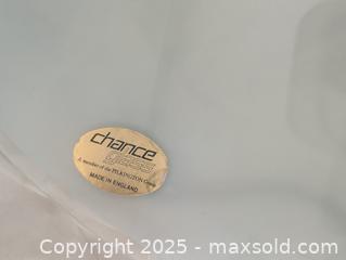 MaxSold Auction: Vintage Floral Crystal & Glass Serving Platters - Langley (British Columbia, Canada) SELLER MANAGED Reseller Online Auction - 68 Avenue