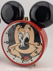 MaxSold Auction: Vintage Mickey Mouse Alarm Clock incl Bradley Metal Clock Made in Germany - Langley (British Columbia, Canada) SELLER MANAGED Reseller Online Auction - 68 Avenue