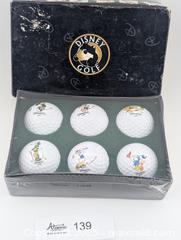 MaxSold Auction: Vintage Sealed Disney Golf Ball -Set of 6 Characters - Langley (British Columbia, Canada) SELLER MANAGED Reseller Online Auction - 68 Avenue