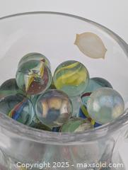 MaxSold Auction: Vintage Shooter Marbles in Crystal Jug  - Langley (British Columbia, Canada) SELLER MANAGED Reseller Online Auction - 68 Avenue