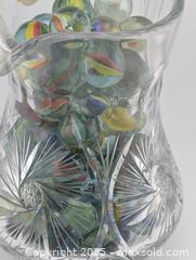 MaxSold Auction: Vintage Shooter Marbles in Crystal Jug  - Langley (British Columbia, Canada) SELLER MANAGED Reseller Online Auction - 68 Avenue