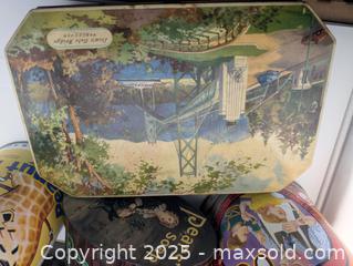 MaxSold Auction: Vintage Tins Collection (9 tins)  - Langley (British Columbia, Canada) SELLER MANAGED Reseller Online Auction - 68 Avenue