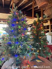 MaxSold Auction: 2 - 4” Faux Christmas with Lights - Thousand Oaks (California, USA) PARTNER MANAGED Estate Sale Online Auction - Saxon Place