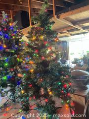 MaxSold Auction: 2 - 4” Faux Christmas with Lights - Thousand Oaks (California, USA) PARTNER MANAGED Estate Sale Online Auction - Saxon Place