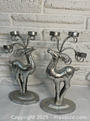 MaxSold Auction: 2 Reindeer Candle Holders - Thousand Oaks (California, USA) PARTNER MANAGED Estate Sale Online Auction - Saxon Place