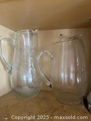 MaxSold Auction: 4 Large Glass Pitchers - Thousand Oaks (California, USA) PARTNER MANAGED Estate Sale Online Auction - Saxon Place