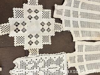 MaxSold Auction: Amazing Array of Handmade Lace doilies - Thousand Oaks (California, USA) PARTNER MANAGED Estate Sale Online Auction - Saxon Place