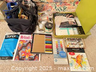 MaxSold Auction: Amazing Art Supplies  - Thousand Oaks (California, USA) PARTNER MANAGED Estate Sale Online Auction - Saxon Place