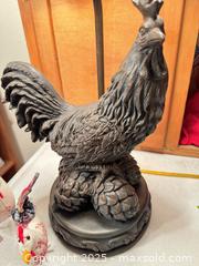 MaxSold Auction: Amazing Rooster Lamp and Quilted Decor - Thousand Oaks (California, USA) PARTNER MANAGED Estate Sale Online Auction - Saxon Place