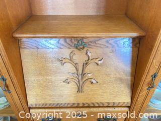 MaxSold Auction: Antique Oak Secretary Side By Side Desk - Thousand Oaks (California, USA) PARTNER MANAGED Estate Sale Online Auction - Saxon Place