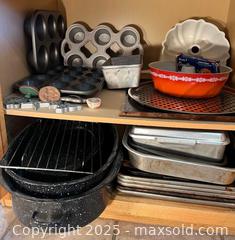 MaxSold Auction: Bakeware! Cookie Cutters Tins Moulds and More - Thousand Oaks (California, USA) PARTNER MANAGED Estate Sale Online Auction - Saxon Place