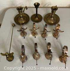 MaxSold Auction: Candle Holders and Angel Napkin Rings - Thousand Oaks (California, USA) PARTNER MANAGED Estate Sale Online Auction - Saxon Place