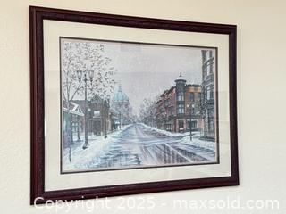 MaxSold Auction: Cathedral Hill by Susan T Amidon Limited Edition Print Framed - Thousand Oaks (California, USA) PARTNER MANAGED Estate Sale Online Auction - Saxon Place