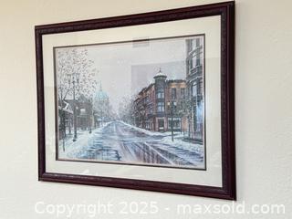 MaxSold Auction: Cathedral Hill by Susan T Amidon Limited Edition Print Framed - Thousand Oaks (California, USA) PARTNER MANAGED Estate Sale Online Auction - Saxon Place