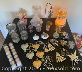 MaxSold Auction: Christmas Angels, Votive Candle Holders, Ornaments, &#38; More! - Thousand Oaks (California, USA) PARTNER MANAGED Estate Sale Online Auction - Saxon Place