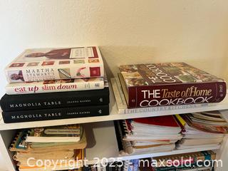MaxSold Auction: Cookbooks Martha Stewart, Magnolia and More - Thousand Oaks (California, USA) PARTNER MANAGED Estate Sale Online Auction - Saxon Place