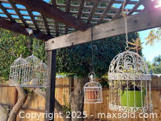 MaxSold Auction: Decorative White Metal Birdcages - Thousand Oaks (California, USA) PARTNER MANAGED Estate Sale Online Auction - Saxon Place
