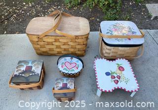 MaxSold Auction: Hand Painted Baskets - Thousand Oaks (California, USA) PARTNER MANAGED Estate Sale Online Auction - Saxon Place