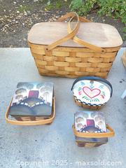 MaxSold Auction: Hand Painted Baskets - Thousand Oaks (California, USA) PARTNER MANAGED Estate Sale Online Auction - Saxon Place