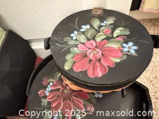 MaxSold Auction: Hand Painted Baskets Toleware and More - Thousand Oaks (California, USA) PARTNER MANAGED Estate Sale Online Auction - Saxon Place