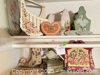 MaxSold Auction: Hand Painted Decor - Thousand Oaks (California, USA) PARTNER MANAGED Estate Sale Online Auction - Saxon Place