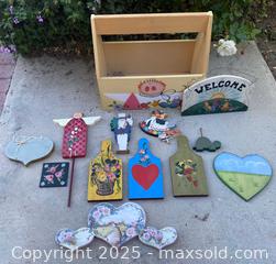 MaxSold Auction: Hand Painted Home Decor - Thousand Oaks (California, USA) PARTNER MANAGED Estate Sale Online Auction - Saxon Place