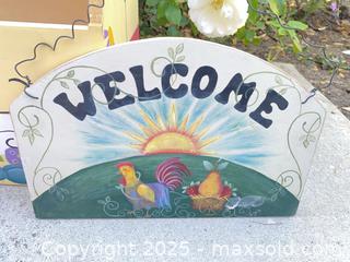 MaxSold Auction: Hand Painted Home Decor - Thousand Oaks (California, USA) PARTNER MANAGED Estate Sale Online Auction - Saxon Place