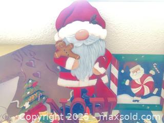 MaxSold Auction: Hand Painted Wooden Holiday Decor & Ornaments  - Thousand Oaks (California, USA) PARTNER MANAGED Estate Sale Online Auction - Saxon Place