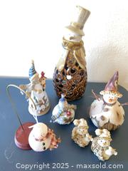 MaxSold Auction: Holiday Snowman Figurines & Ornaments  - Thousand Oaks (California, USA) PARTNER MANAGED Estate Sale Online Auction - Saxon Place