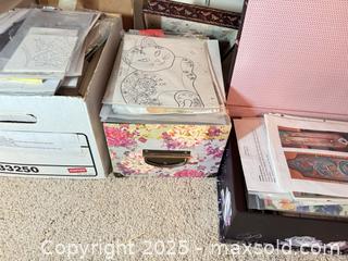 MaxSold Auction: Hundreds of Crafting Patterns Samplers  - Thousand Oaks (California, USA) PARTNER MANAGED Estate Sale Online Auction - Saxon Place