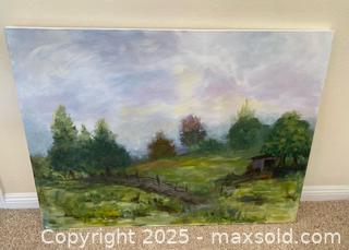 MaxSold Auction: Large Scenic Painting - Thousand Oaks (California, USA) PARTNER MANAGED Estate Sale Online Auction - Saxon Place