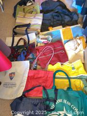 MaxSold Auction: Large Selection of Tote Bags - Thousand Oaks (California, USA) PARTNER MANAGED Estate Sale Online Auction - Saxon Place