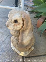 MaxSold Auction: Looped Eared Rabbit Garden Sculpture  - Thousand Oaks (California, USA) PARTNER MANAGED Estate Sale Online Auction - Saxon Place