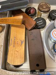MaxSold Auction: Men's Shoe Brushes Polish & Shoe Trees - Thousand Oaks (California, USA) PARTNER MANAGED Estate Sale Online Auction - Saxon Place