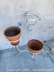 MaxSold Auction: Metal Plant Stand &#38; Decorative Outdoor Items - Thousand Oaks (California, USA) PARTNER MANAGED Estate Sale Online Auction - Saxon Place