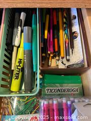 MaxSold Auction: Office Supplies Pens Tape and More - Thousand Oaks (California, USA) PARTNER MANAGED Estate Sale Online Auction - Saxon Place