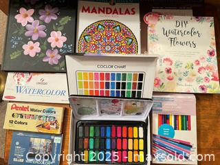 MaxSold Auction: Painting Drawing Supplies - Thousand Oaks (California, USA) PARTNER MANAGED Estate Sale Online Auction - Saxon Place