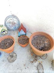 MaxSold Auction: Pots, Plant Stands, & Decorative Bird Houses - Thousand Oaks (California, USA) PARTNER MANAGED Estate Sale Online Auction - Saxon Place