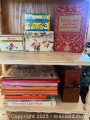 MaxSold Auction: Recipe Boxes and Cookbooks - Thousand Oaks (California, USA) PARTNER MANAGED Estate Sale Online Auction - Saxon Place